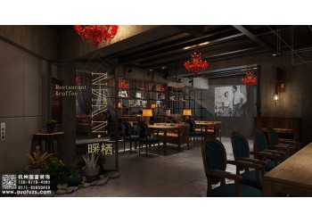 杭州上城區(qū)咖啡設(shè)計裝修公司,工裝設(shè)計裝修就選浙江國富裝飾