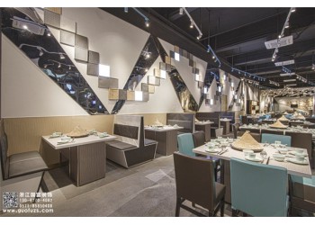 杭州下城區中餐廳設計裝修公司,工裝設計裝修就選浙江國富裝飾