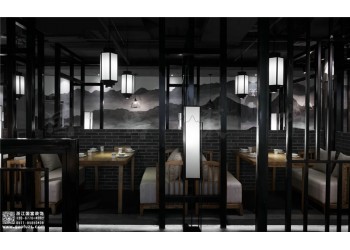 德清縣川菜館裝修公司-浙江國(guó)富裝飾