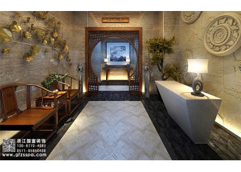 海曙區(qū)250平方會所裝修_浙江國富裝飾