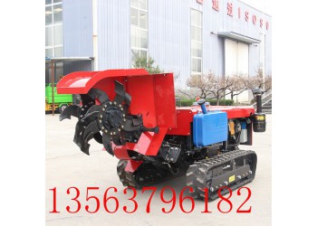 多功能履帶田園微耕機(jī)自走式履帶旋耕機(jī)農(nóng)用開溝施肥自動(dòng)回填機(jī)