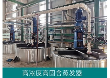 高濃度高固含物料蒸發(fā)器