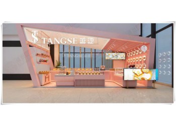 合肥網(wǎng)紅蛋糕店裝修，粉色系蛋糕店設(shè)計(jì)，滿滿的少女心