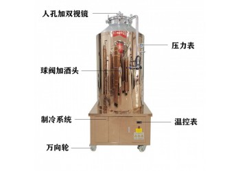 麗水市【康之興】啤酒發(fā)酵設備自釀啤酒機械設備啤酒自釀設備