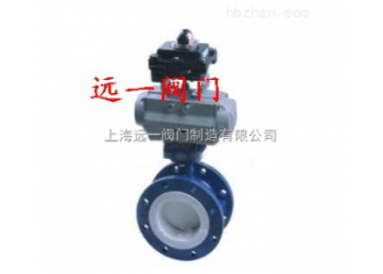 氣動(dòng)法蘭式襯氟蝶閥D641F46-10C/16C