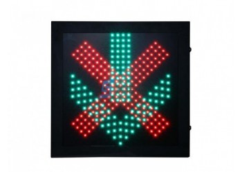 600紅叉綠箭車道控制器 LED式車道控制標(biāo)志