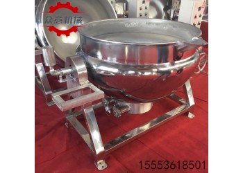 醬牛肉電加熱夾層鍋 可傾斜式牛羊肉高湯熬煮鍋