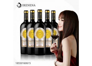 IRENENA紅酒溫碧霞自創品牌進口智利干紅葡萄酒佳釀