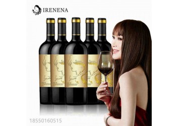 IRENENA紅酒溫碧霞自創品牌進口法國葡萄酒海潮歌慕干紅