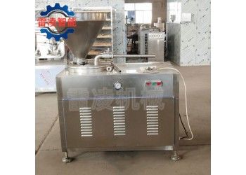 全自動臘腸灌腸機(jī) 紅腸液壓灌腸機(jī) 不銹鋼香腸灌腸機(jī)