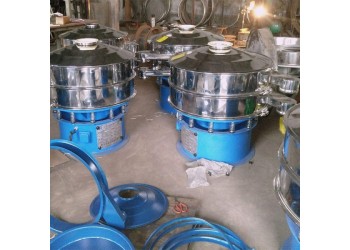 碳酸鈣粉旋振篩全封閉結構，無粉漿溢出
