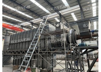 廢機油濾芯拆解設備 金屬脫油處理設備 化工廠脫油爐