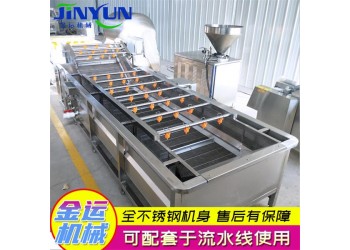 葉類蔬菜清洗設備 水果蔬菜氣泡清洗機 食品包裝袋清洗機